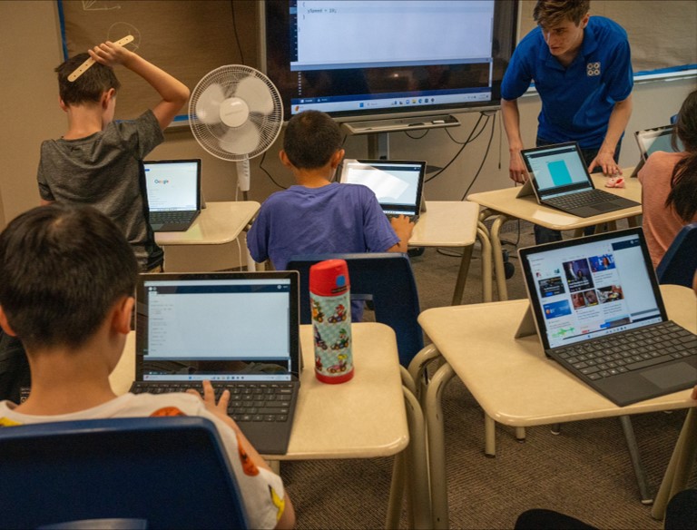 Coding Camp Course at Above and Beyond Private School
